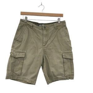 Nike ACG Khaki Cargo Shorts Men’s 32 Outdoor Hiking All Conditions Gear Pockets